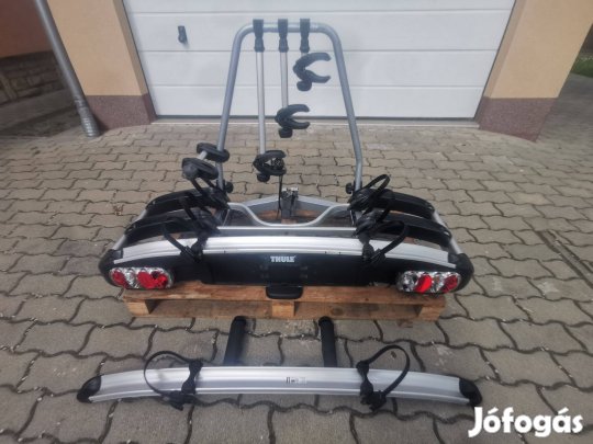 Thule Euroclassic G6929 kerékpártartó, kerékpárszállító + 4. adapter