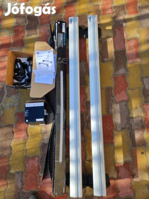 Thule egyszer használt tetőtartó Wingbar 135,7105 talp,5065 KIT