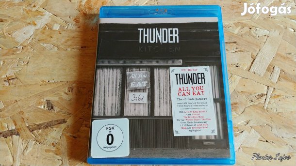 Thunder: All You Can Eat live, 2cd + 1 blu-ray