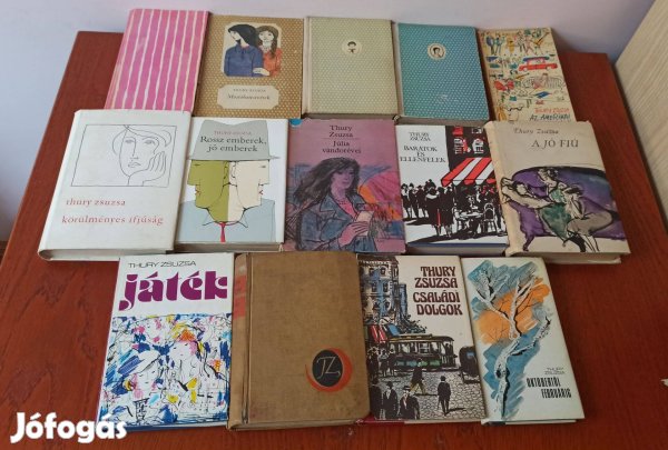 Thury Zsuzsa könyvcsomag / 14 db könyv