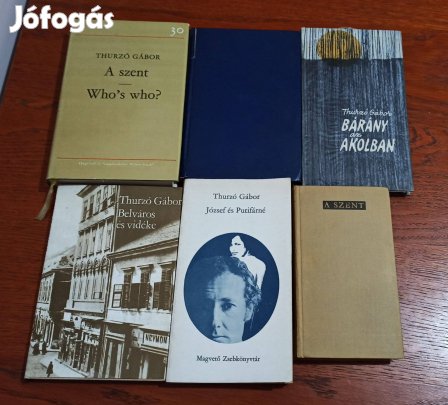 Thurzó Gábor könyvcsomag / 6 db könyv