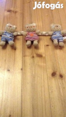 Tiamo plüss macis csiptethető baba-gyerek játék!