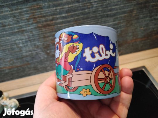 Tibi csokis nyuszis bögre