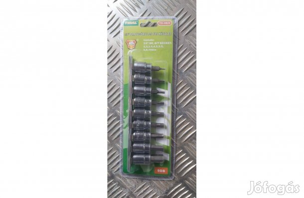 Tidal TD5823 inbusz bit dugókulcs szett 9db-os 3/8"