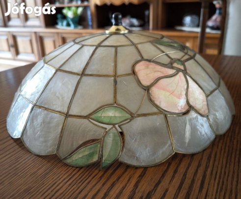 Tiffany stílusú (műanyag-réz) menyezeti lámpák