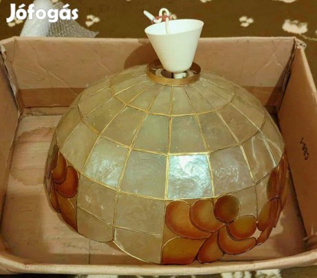 Tiffany üveg függőlámpa