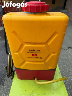 Tigép D5 háti permetező