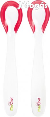 Tigex Minichef hőérzékeny szilikon kanál 2db, OUTLET termék