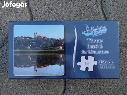 Tihany belső-tó kirakó még nem használt originált