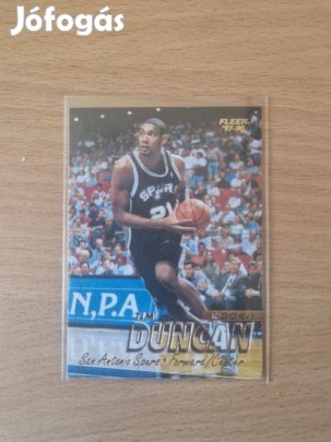 Tim Duncan Fleer Tradition 1997-98 Rookie #201 kosaras kártya