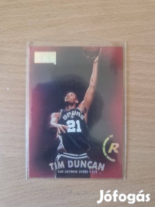 Tim Duncan Skybox Premium 1997-98 Rookie #112 kosaras kártya