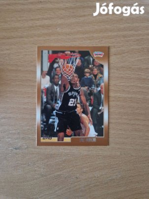 Tim Duncan Topps 1998-99 #49 kosaras kártya