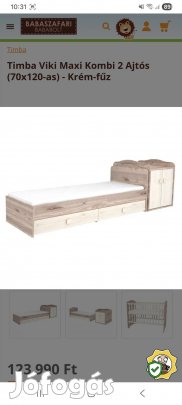 Timba Viki babaágy, ifjúsági ágy