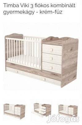Timba viki kombinált babaágy