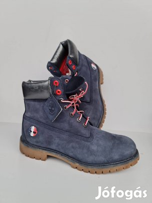Timberland bakkancs,kék velúr bőr Limitált kiadás 43.5 méret 