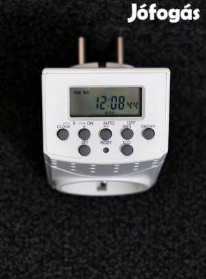 Timer időzítő időkapcsoló programozható + leírás