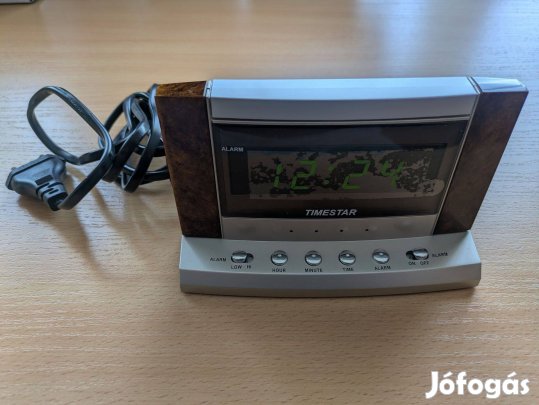 Timestar digitális LED ébresztőóra