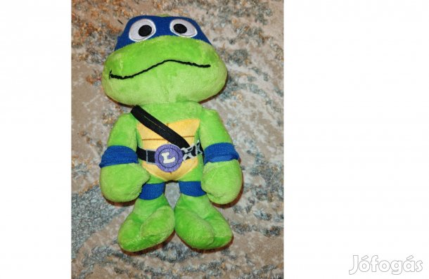 Tini Nindzsa Teknőc Leonardo eredeti plüss (20 cm)