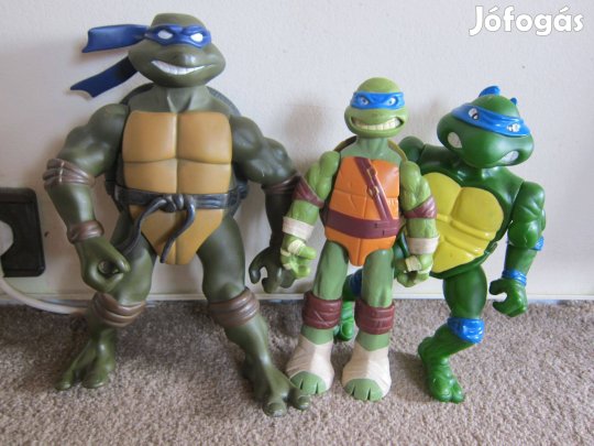 Tini Nindzsa Teknőcök Nagy méreű Játékfigurák 3db. - 26-30cm
