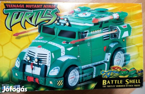 Tini nindzsa teknőcök autója 40x20 cm