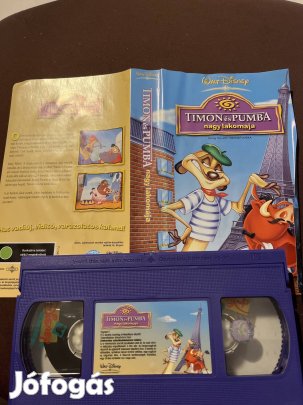 Tinon és pumba nagy lakomája mese vhs 