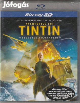 Tintin kalandjai Blu-Ray 2D + 3D