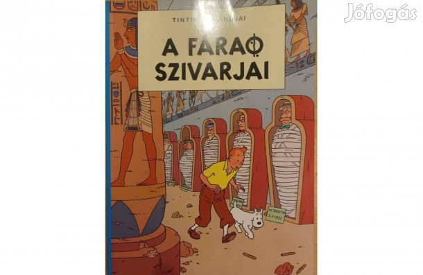 Tintin kalandjai - A fáraó szivarjai képregény