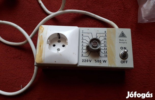 Tirisztoros feszültségszabályzó eladó !