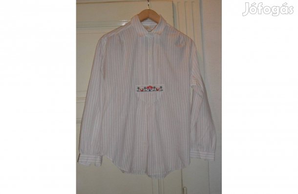 Tiroli csíkos női blúz, felső ( 44-es )