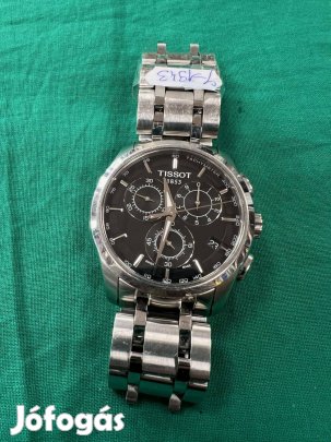 Tissot Couturier 41mm karóra, quartz, ezüst színű