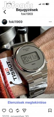 Tissot Prx Digital. ( új, 2 év garancia ! )