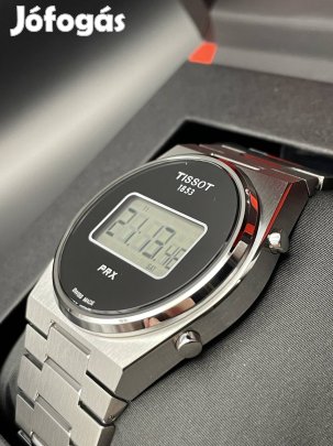 Tissot Prx Digital férfi karóra ezüst hordatlan