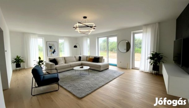 Tiszaújváros új építésű 147 m2-es 5 szobás szerkezetkész családi ház