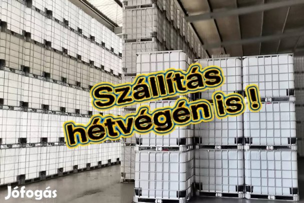 Tiszta IBC tartály eladó 