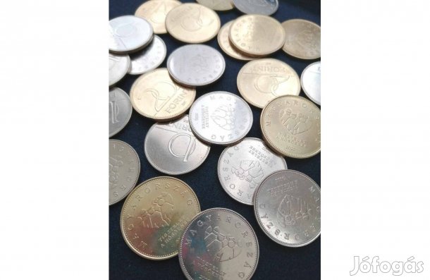 Tisztelet a veszélyhelyzet hőseinek 10 és 20 forintos érme eladó!