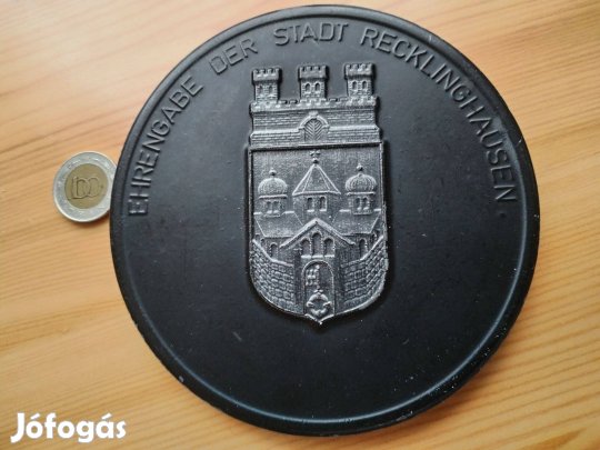 Tiszteletdij plakett Recklinghausen