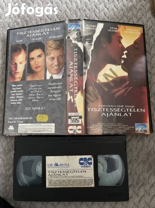 Tisztességtelen ajánlat vhs kistok thriller