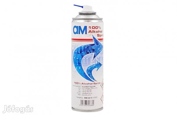 Tisztító Isopropyl IPA folyadék 100% alkohol spray 300ml