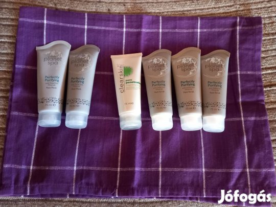 Tisztító arcmaszk és radír holt tengeri ásványokkal 75 ml - Új