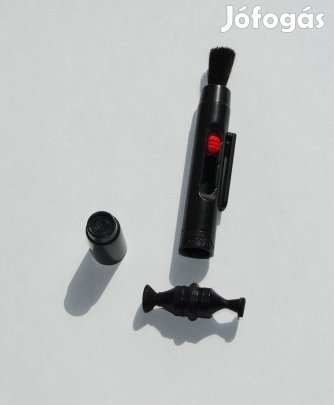 Tisztító objektívekhez, lencsékhez, dupla fej, ecset