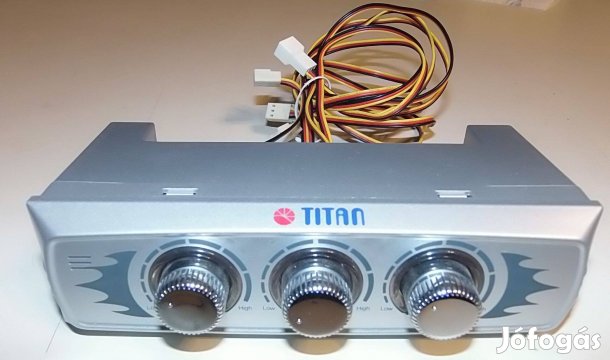 Titan PC ventilátor fordulatszám szabályzó