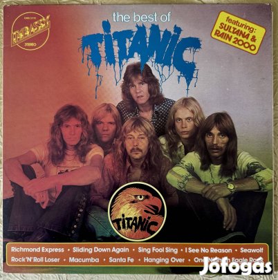 Titanic The Best Of Titanic bakelit hanglemez holland
