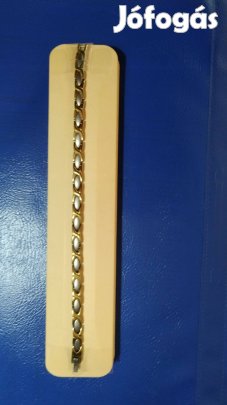 Titánium-arany mágneses karkötő