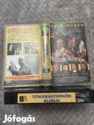 Titkosügynökök klubja vhs kistok akció Hulk Hogan