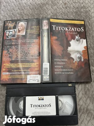 Titokzatos gyilkosság vhs kistok akció. 