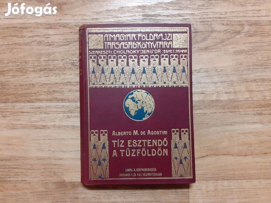 Tíz esztendő a Tűzföldön (vékony változat + 1 óriás térkép)
