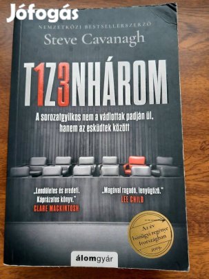 Tizenhárom-Steve Cavanagh könyv