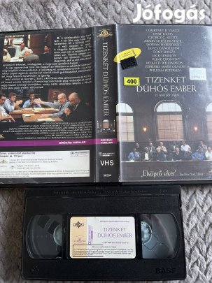 Tizenkét dühös ember thriller vhs 