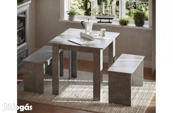 Tkezőszett két paddal,kompakt kialakítással,Vicco Sentiomodern,Új