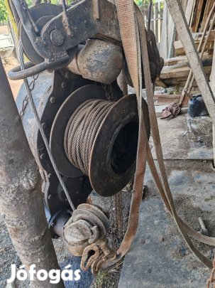 Tmp erdészeti csörlő eladó!